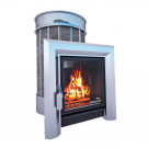 Печь для бани Услада Керама, КТК, с панорамной дверцей ПлаZма (Жара)