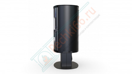 Печь-камин Orbis Top, серая сталь (Defro-Home) 9кВт