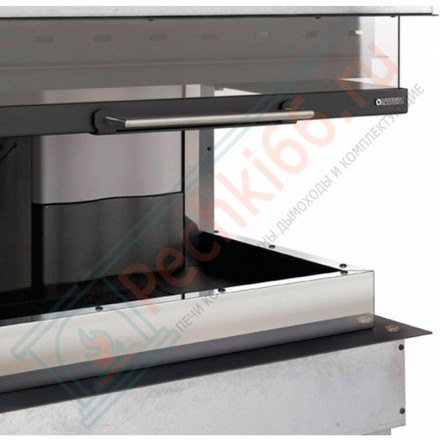 Каминная топка MONOBLOCCO 800 ANGOLO, стекло слева (La Nordica)