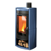 Печь-камин Quasar Ceramica Sea Blue, цвет синий (MCZ)