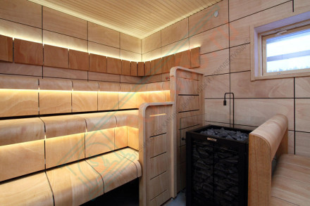 Электрическая печь Modulo MD180G Black (Harvia)