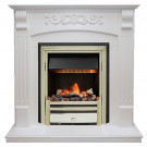 Электрический каминокомплект Sorrento - Белый дуб с очагом Cavendish