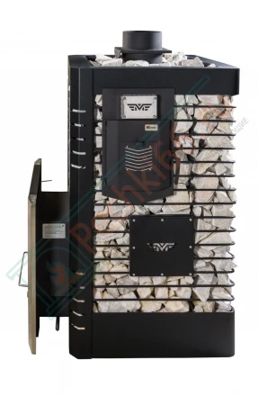 Печь для бани из нержавеющей стали № 06МСП - Н 03, с парогенератором (Тройка) до 36 м3