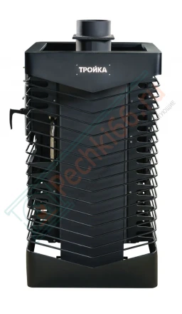 Печь для бани из нержавеющей стали № 06МСП - Н 03, с парогенератором (Тройка) до 36 м3