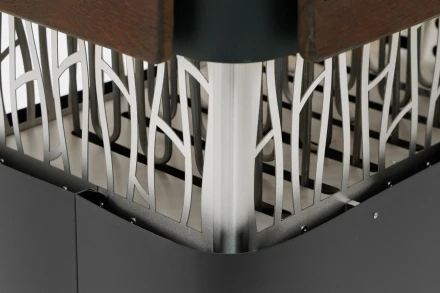 Электрическая печь BORN Stone Black 110E, 11 кВт