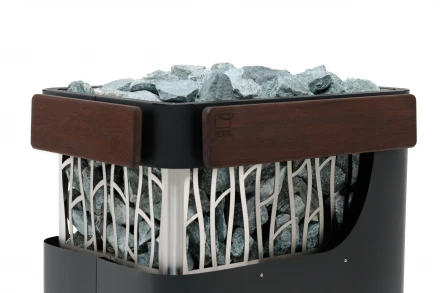 Электрическая печь BORN Stone Black 110E, 11 кВт