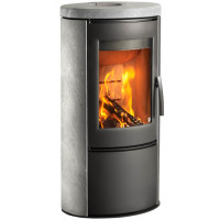 Печь-камин Shape 2, серый, талькохлорит (Varde)