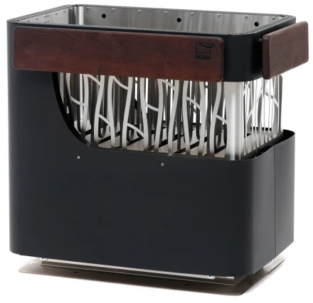 Электрическая печь BORN Stone Black 135E, 13,5 кВт