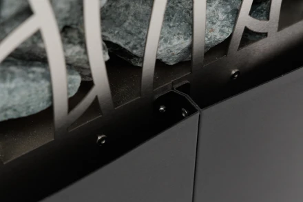 Электрическая печь BORN Stone Black 135E, 13,5 кВт