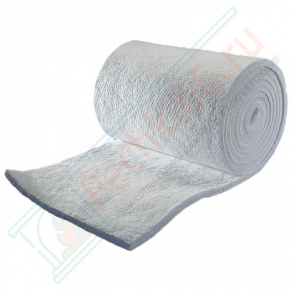 Одеяло огнеупорное керамическое иглопробивное Blanket-1260-64 610мм х 25мм - рулон 7300 мм (Avantex) в Кирове
