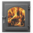 Дверца печная чугунная 220, антрацит (Везувий) Дверца печная чугунная 220, антрацит (Везувий)