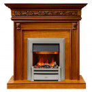 Каминокомплект Valletta - Орех с очагом Chesford Каминокомплект Valletta - Орех с очагом Chesford