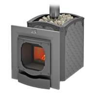 Чугунная печь для бани Былина 18 Ч Панорама (Теплодар) Чугунная печь для бани Былина 18 Ч Панорама (Теплодар)