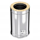 Сэндвич труба для дымохода L=500 (AISI-316L/0,8-AISI-304/0,5) d-300/400 (Craft-HF-50)