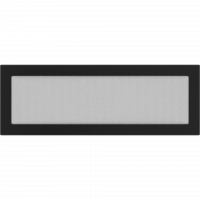 Вентиляционная решетка для камина 170х480, черная (FireWay)