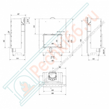 Стальная топка MBM/G (Kratki)