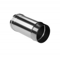 Труба прямая L=250 без изол (НЕРЖ-321/0,8) d-115 (Дымок-Lux)