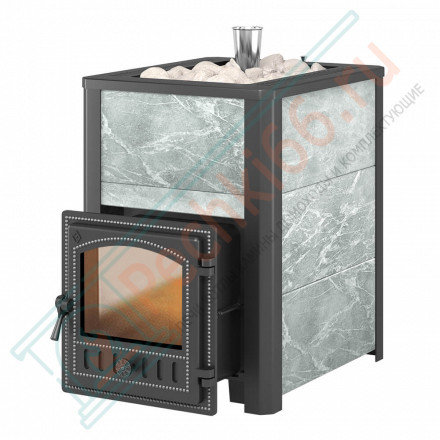 Чугунная печь для бани Эверест 24 Легкий пар (280) Талькохлорит,S-20 (Everest)