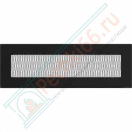 Решётка вентиляционная каминная черная 110х320 32C (Kratki)