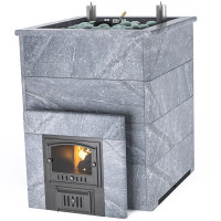 Печь для бани Домна-60К в талькохлорите (ИзиСтим)