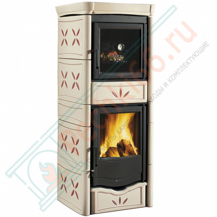 Печь-камин с духовкой Nicoletta Forno, цвет бежевый (La Nordica)