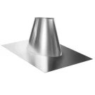 Кровельный элемент 20°/32° на трубу с изол V50R (ОЦИНК/0,5) d-150/250 (Вулкан)