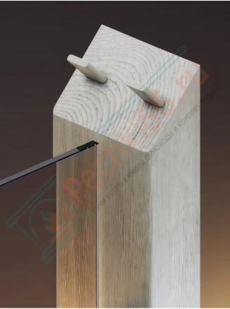 Дверь для бани и сауны Престиж Легенда Маятниковая бронза, 2000х800 по коробке (DoorWood)