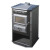 Отопительная печь Magic Stove черная (Tim Sistem) до 160 м3