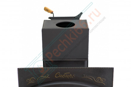 Чугунная печь для бани"Сибирь-25" (дверка 545х545) с закрытой каменкой (Сибирь-Премиум)