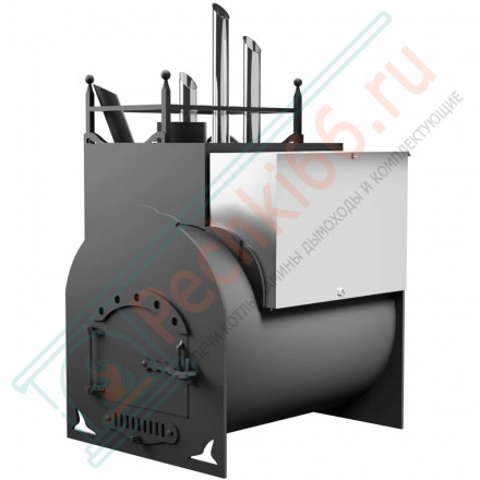 Банная печь Горыныч Мини З/К, под бак 60 л, закрытая каменка с парогенератором (ТермоСфера)