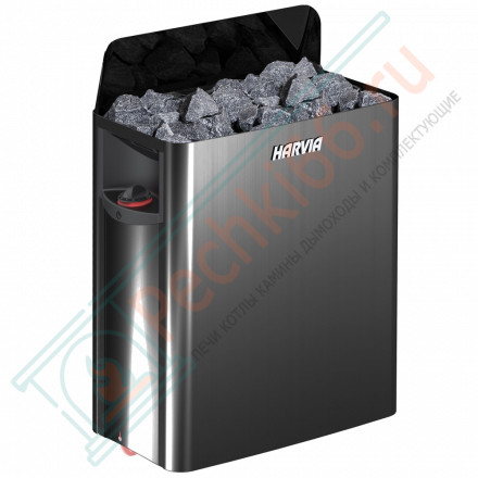 Электрокаменка The Wall SW80 Black Steel (Harvia)