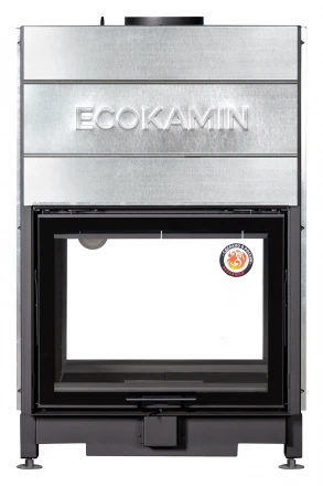 Топка ВЕГА 800 TB туннельная черный шамот (Экокамин)