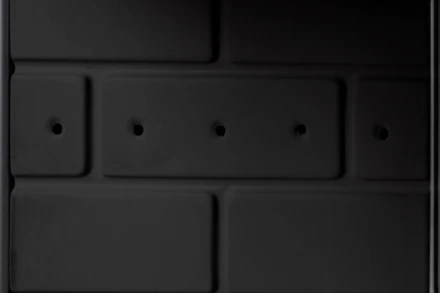 Топка ВЕГА 800 TB туннельная черный шамот (Экокамин)