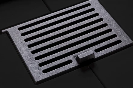 Топка ВЕГА 800 TB туннельная черный шамот (Экокамин)