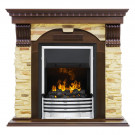 Электрокаминокомплект Dublin угловой - Темный дуб / Сланец с очагом Flagstaff Электрокаминокомплект Dublin угловой - Темный дуб / Сланец с очагом Flagstaff