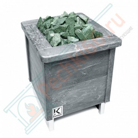 Электрокаменка QUADRO 12 kW, талькохлорит (KARINA) до 16 м3