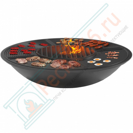 Чугунная костровая чаша Fantastic Ø 700 (Везувий)