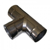 Тройник 90° (НЕРЖ-439/1,0) d-115 (УМК)