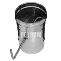 Шибер-поворотный (НЕРЖ-430/0,8) d-150 (Ferrum HF) Шибер-поворотный (НЕРЖ-430/0,8) d-150 (Ferrum HF)