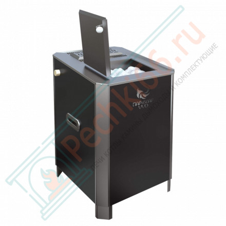 Электрическая паротермальная печь ПАРиЖАР 6,25 кВт, BLACK VERSION (Инжкомцентр ВВД) до 8 м3