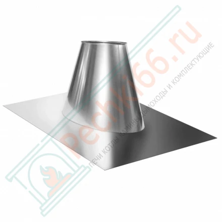 Кровельный элемент 21°/32° на трубу с изол V50R (ОЦИНК-RAL/0,5) d-300/400 (Вулкан)