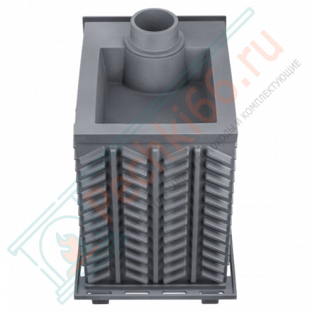 Чугунная печь для бани Гефест GFS-ЗК 25 (П) в сетке (ТехноЛит)