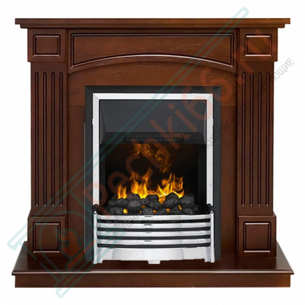 Каминокомплект Boston - Темный дуб (Высота 925см) с элетроочагом Flagstaff (Dimplex)
