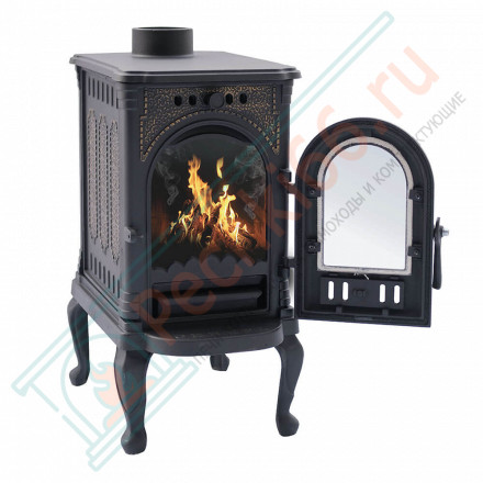 Чугунная печь-камин Сибирь-6 (НМК)