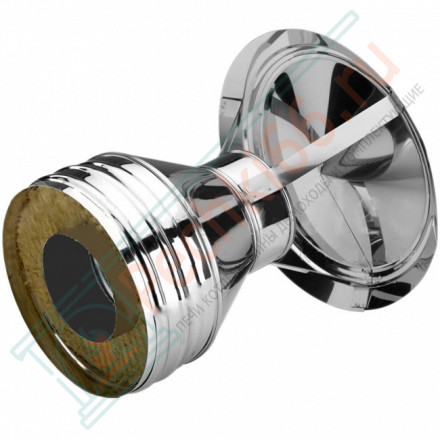 Зонт V50R с изол (AISI-321/0,8-AISI-304/0,5) d-180/280 (Вулкан-Cerablanket)