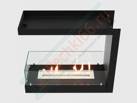 Встраиваемый биокамин Lux Fire Торцевой 755 М