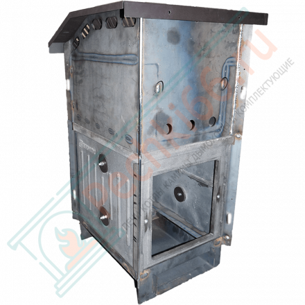 Чугунная печь для бани Ermak 36 Сетка-Люкс (Ермак)